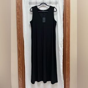 🔆NWT FRANNE GOLDE ESSENTIAL V-NECK DRESS Size XL